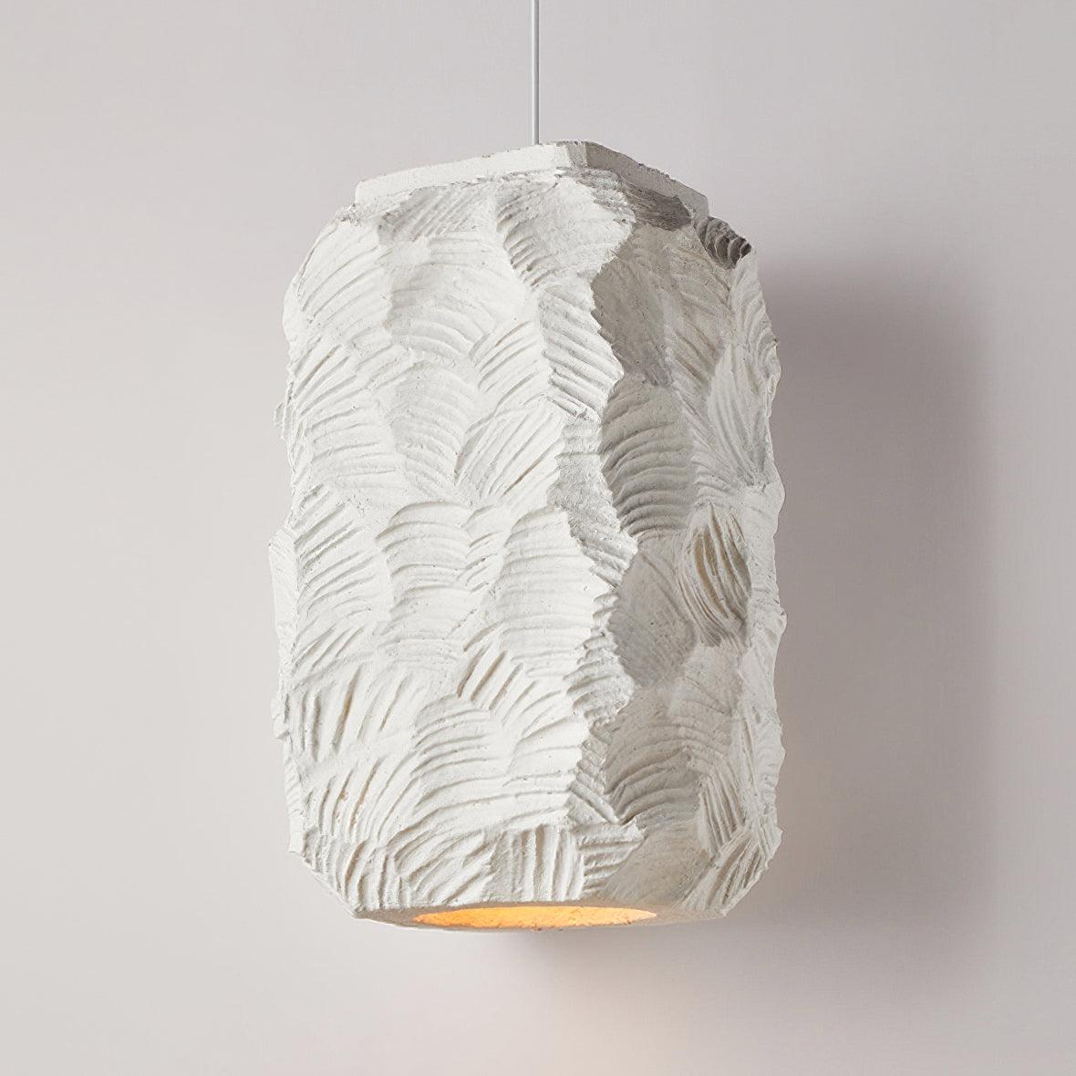 Olsilel Individual Creativity Geometry Resin Pendant Lamp-Neutral Decor