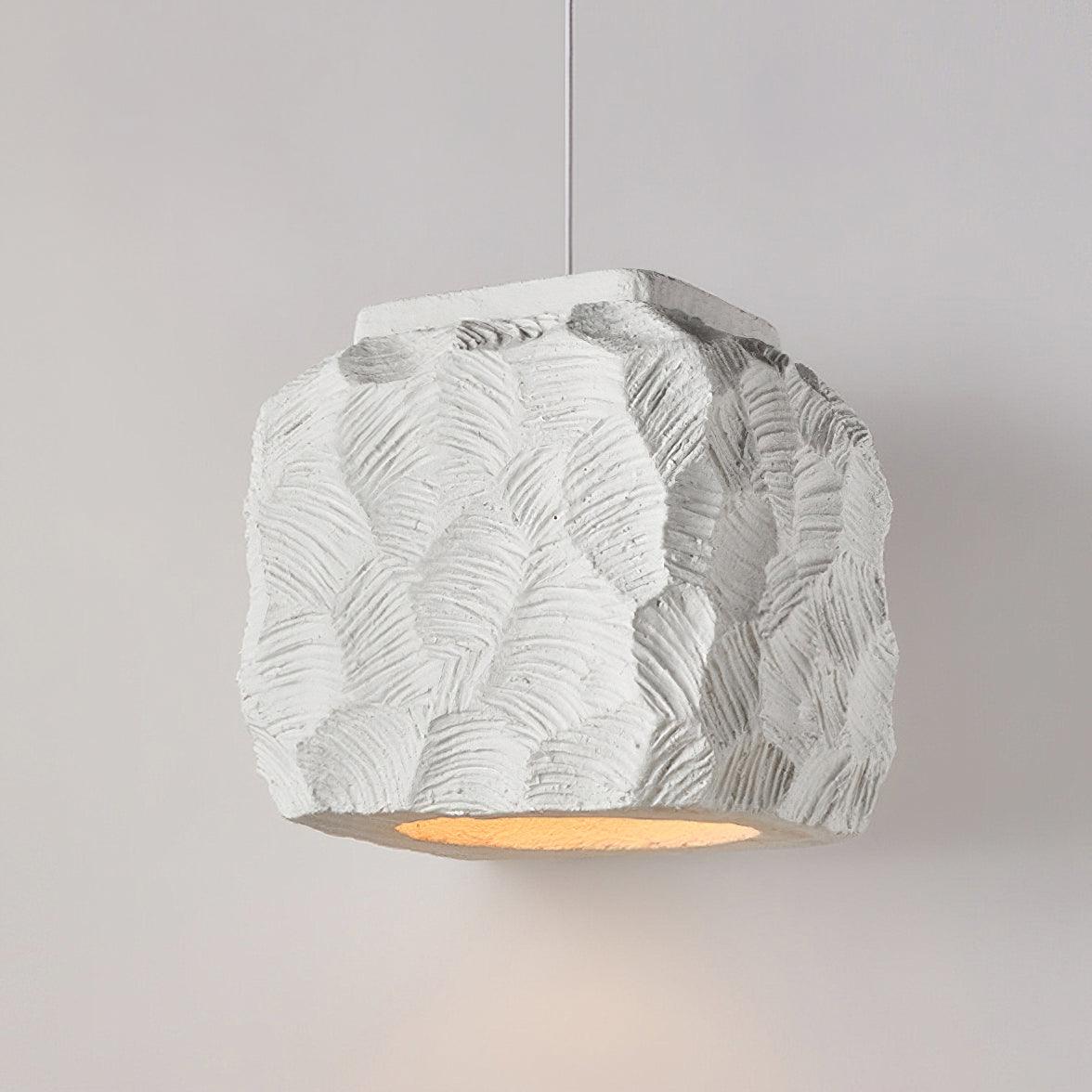 Olsilel Individual Creativity Geometry Resin Pendant Lamp-Neutral Decor