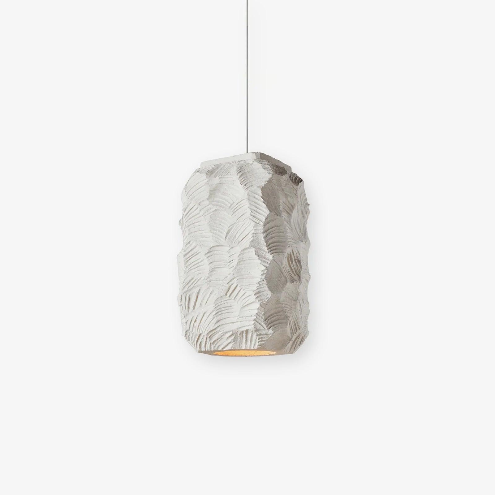 Olsilel Individual Creativity Geometry Resin Pendant Lamp-Neutral Decor