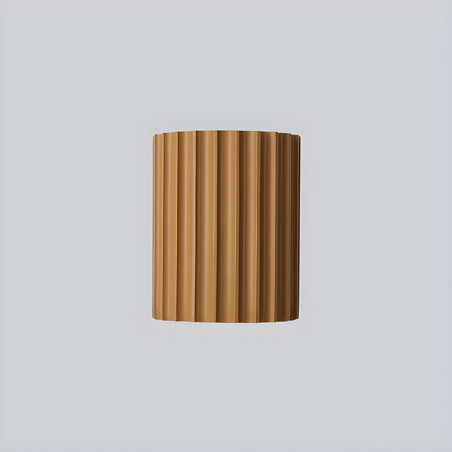 Ivvinen Nordic Art Ribbed Resin Wall Lamp-Neutral Decor