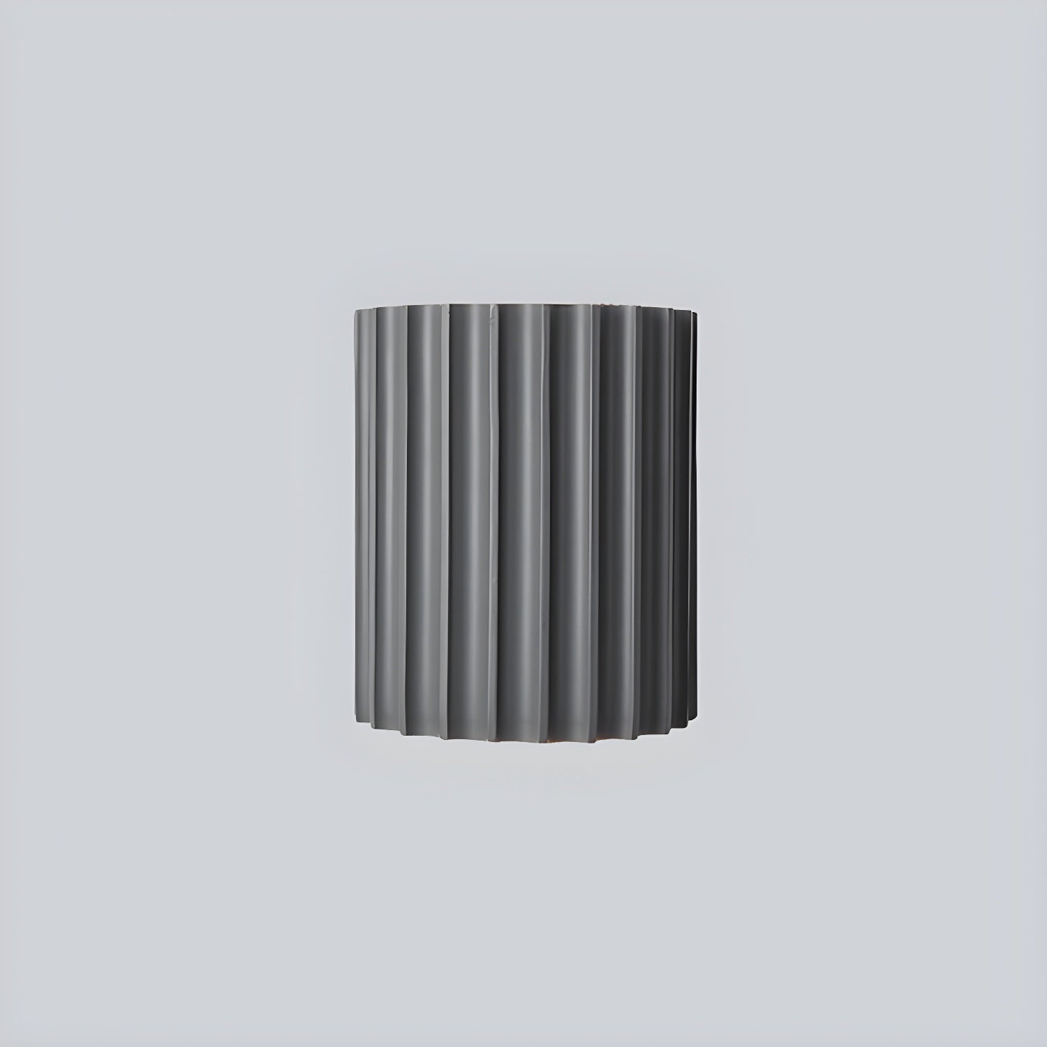 Ivvinen Nordic Art Ribbed Resin Wall Lamp-Neutral Decor