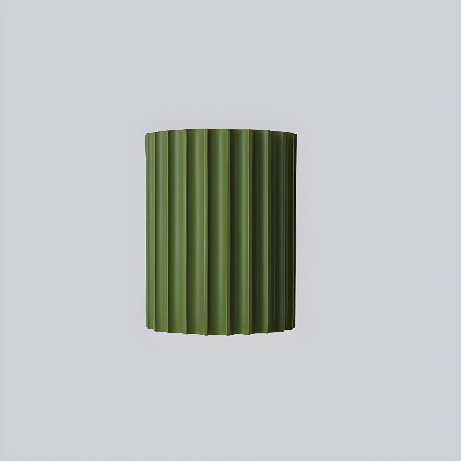 Ivvinen Nordic Art Ribbed Resin Wall Lamp-Neutral Decor