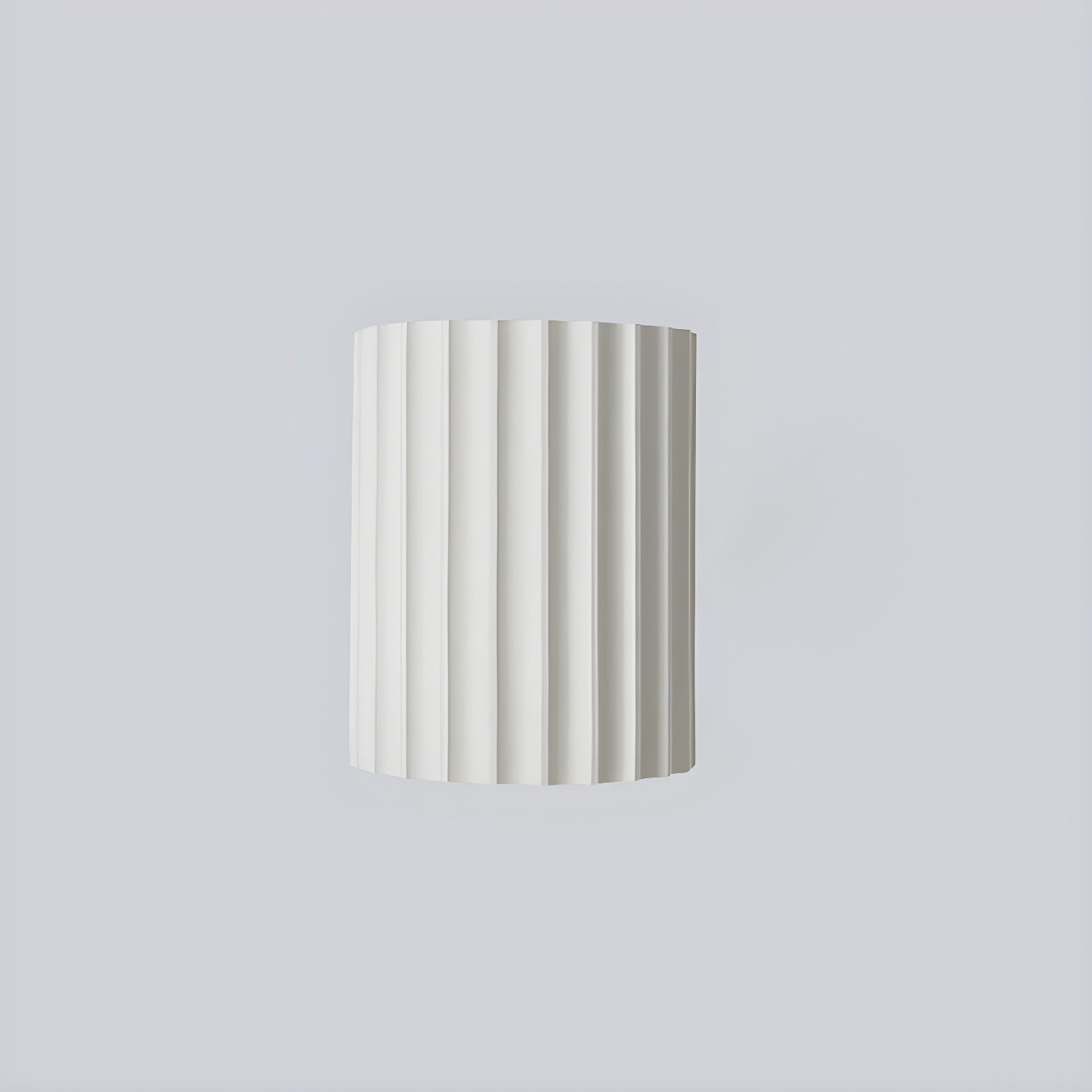 Ivvinen Nordic Art Ribbed Resin Wall Lamp-Neutral Decor