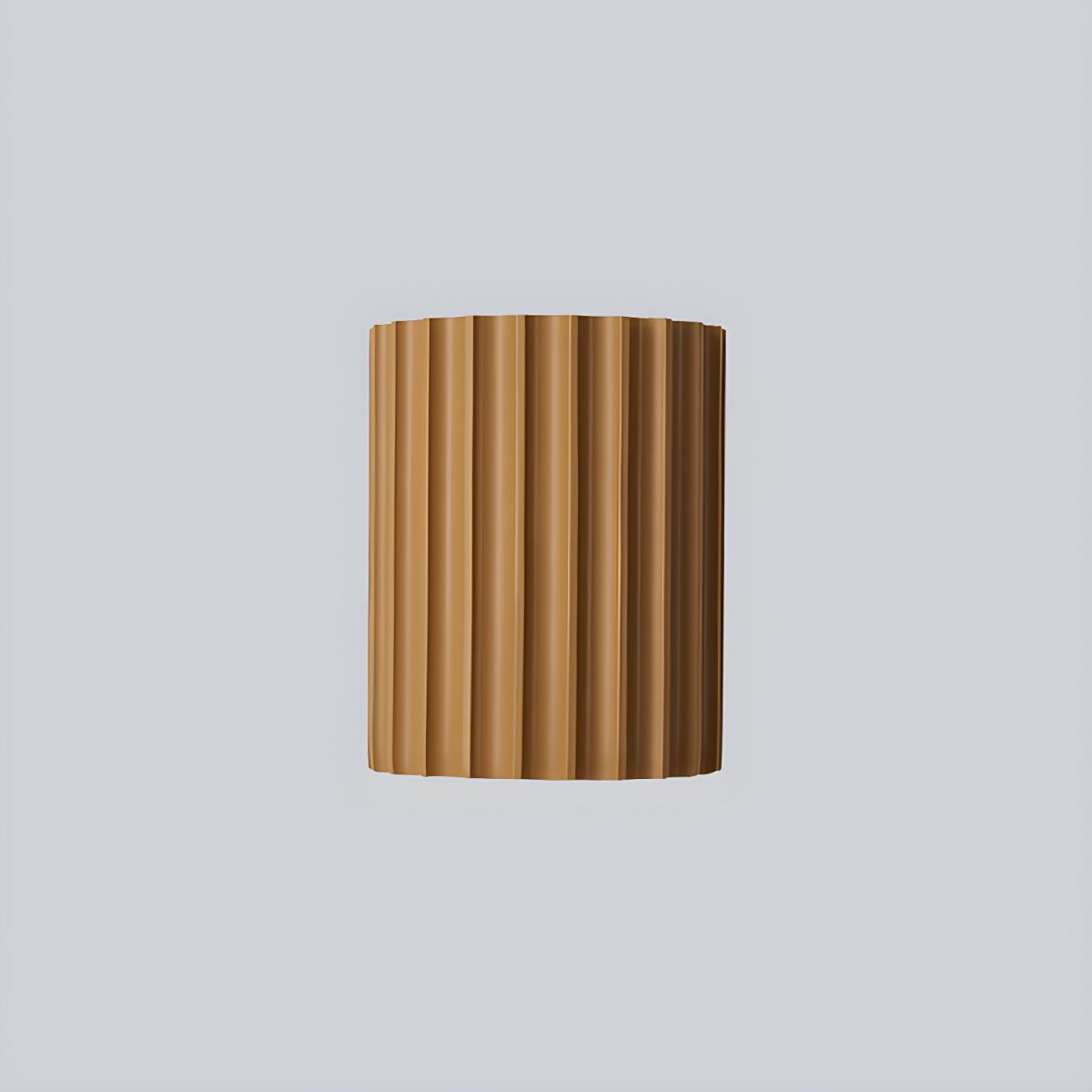Ivvinen Nordic Art Ribbed Resin Wall Lamp-Neutral Decor