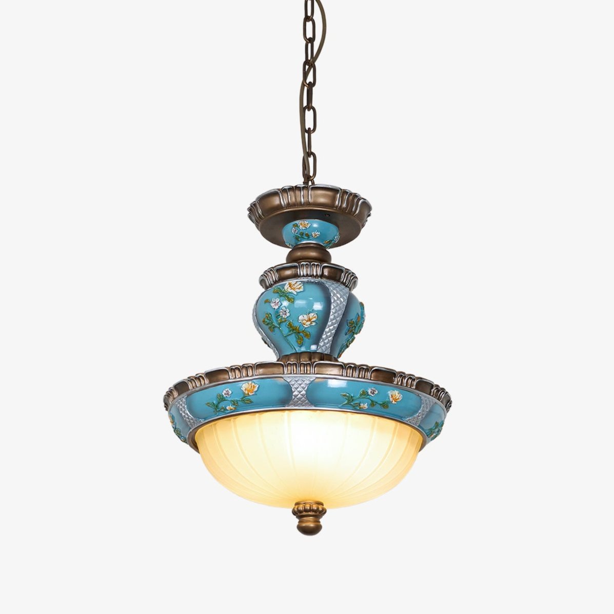 Galdo Retro Resin Pendant Light-Neutral Decor
