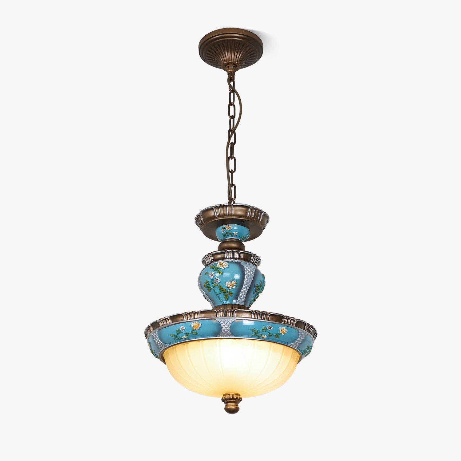 Galdo Retro Resin Pendant Light-Neutral Decor