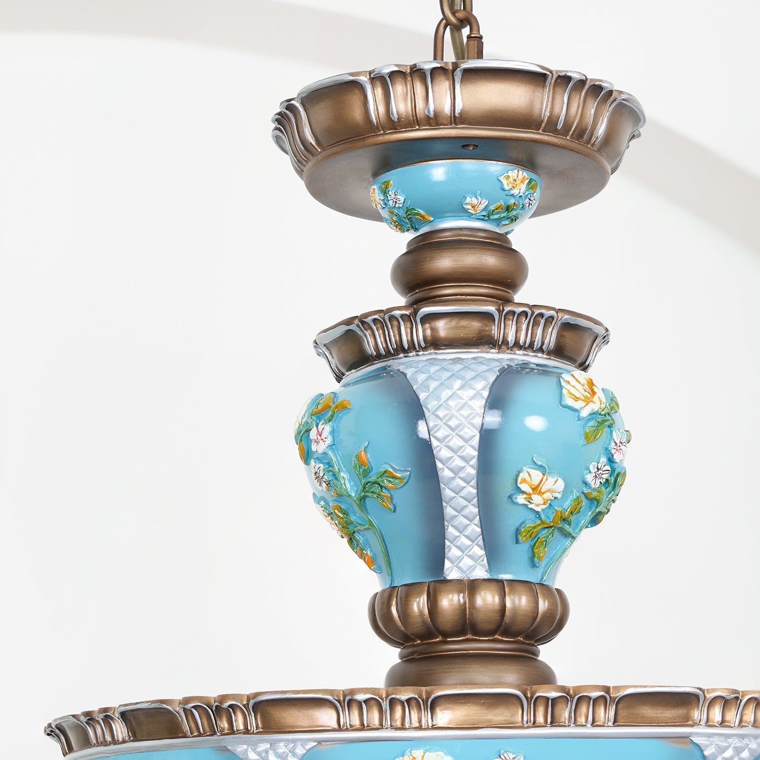 Galdo Retro Resin Pendant Light-Neutral Decor