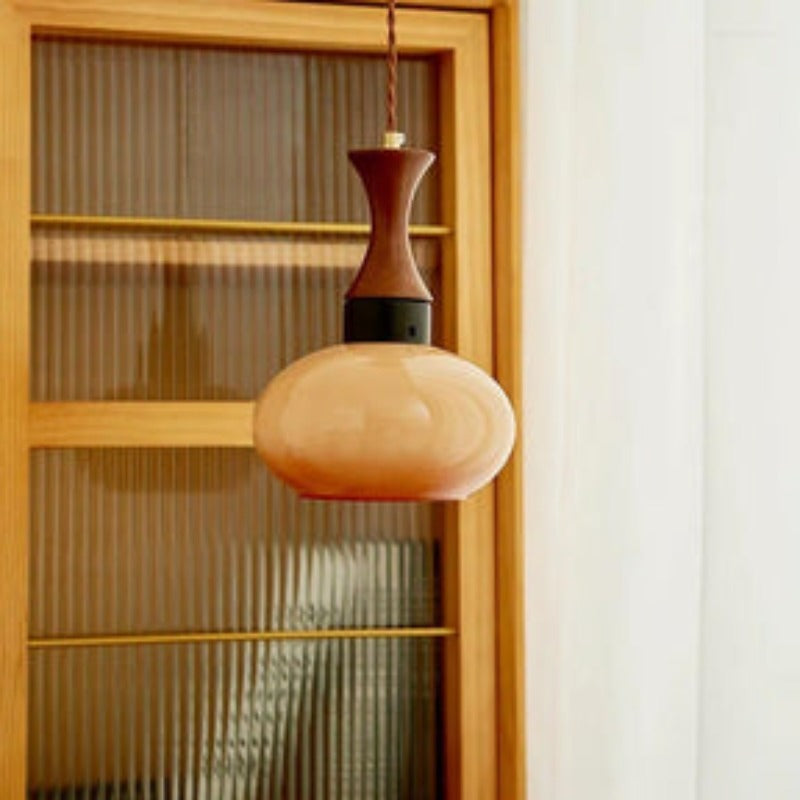 Arisha Vintage LED Glass Pendant Light Living Room - Neutral Decor