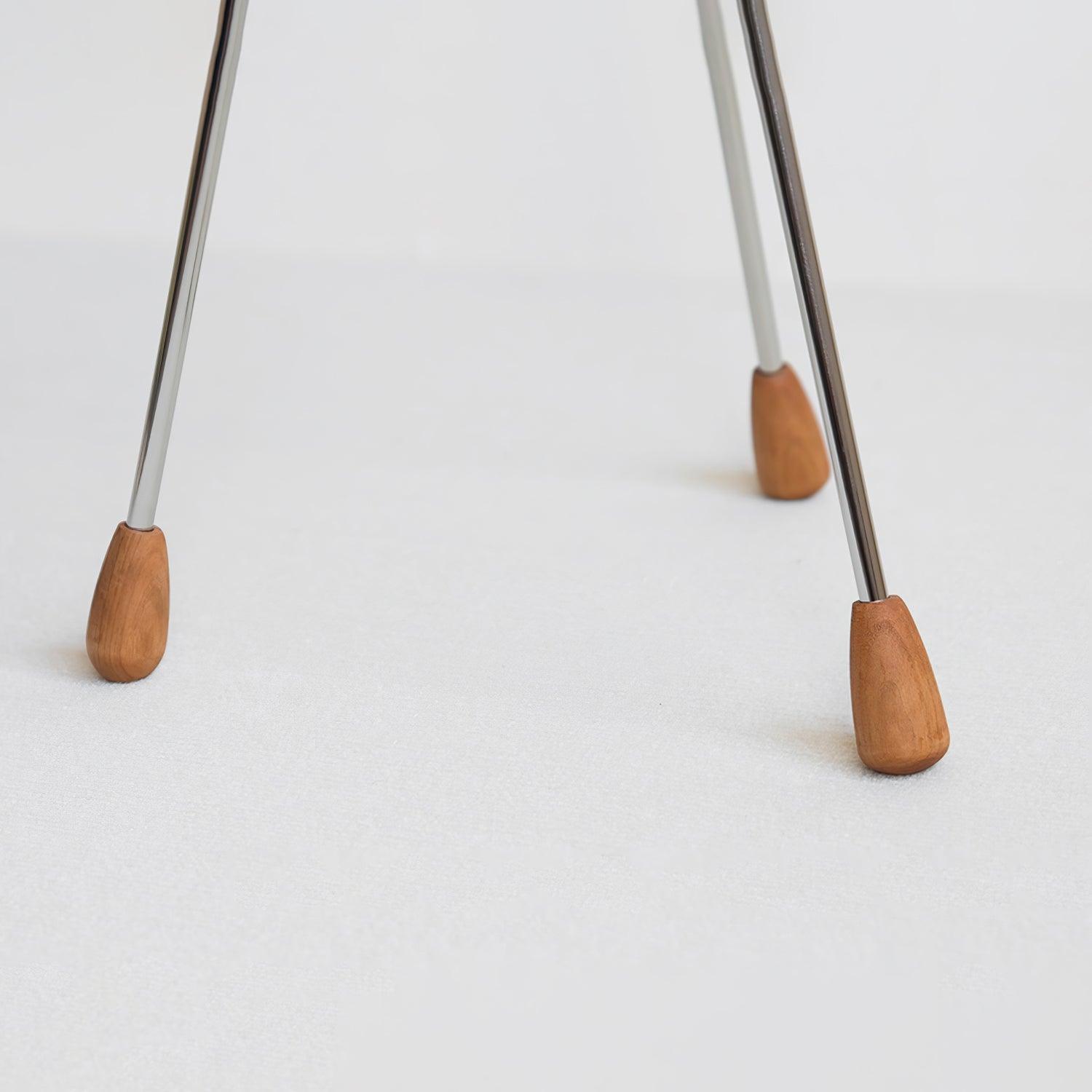Vesoren Tripod Wood Floor Lamp-Neutral Decor