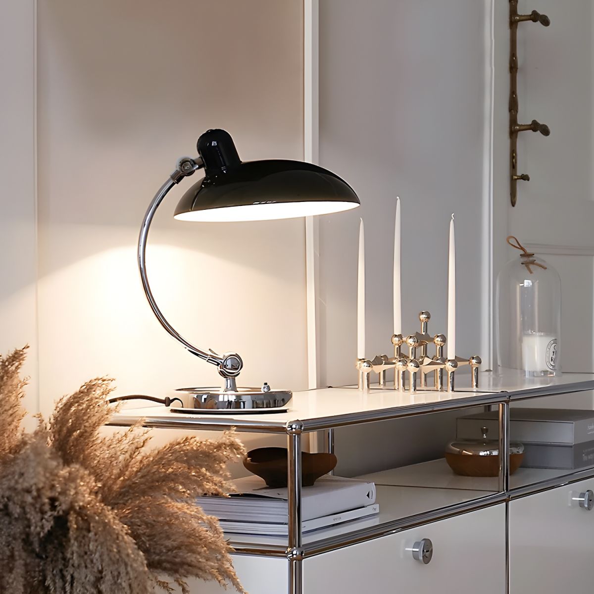 Nexa Industrial Table Lamp-Neutral Decor