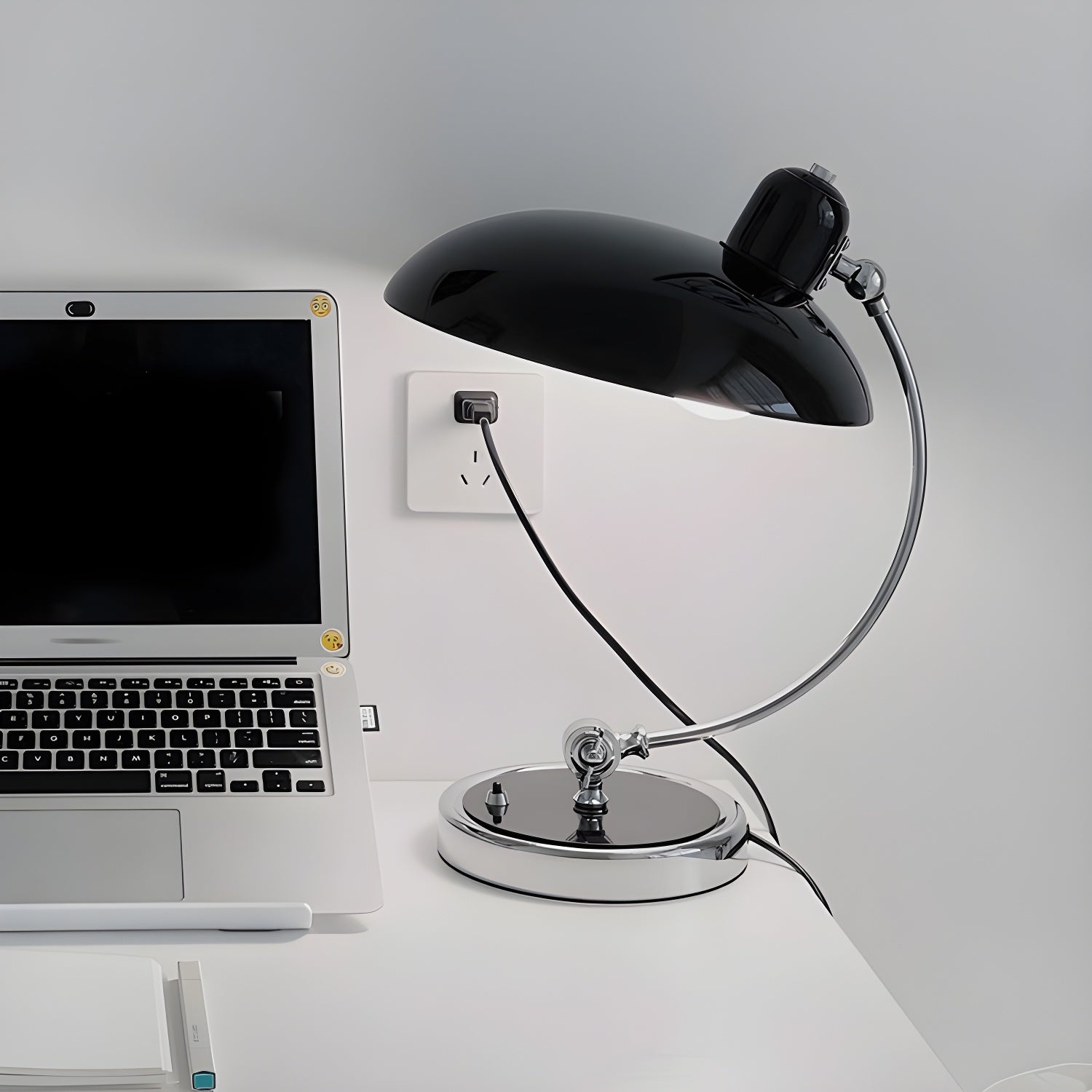Nexa Industrial Table Lamp-Neutral Decor