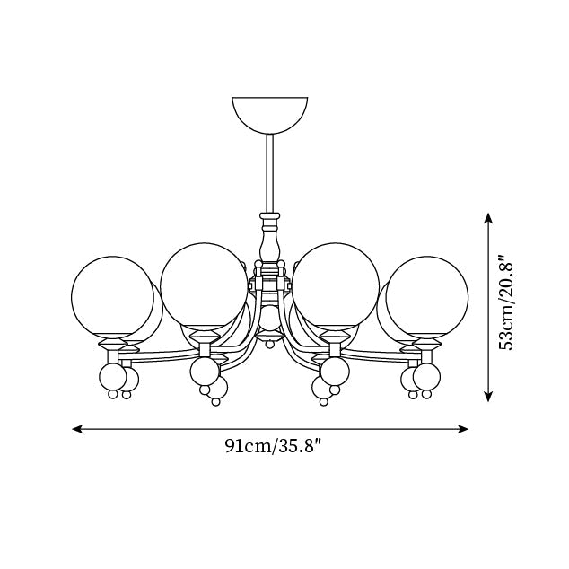 Threak Chandelier
