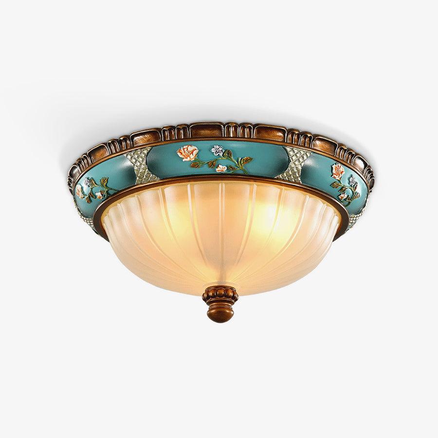 Duvall Ceiling Lamp Floral Recessed Vintage-Neutral Decor