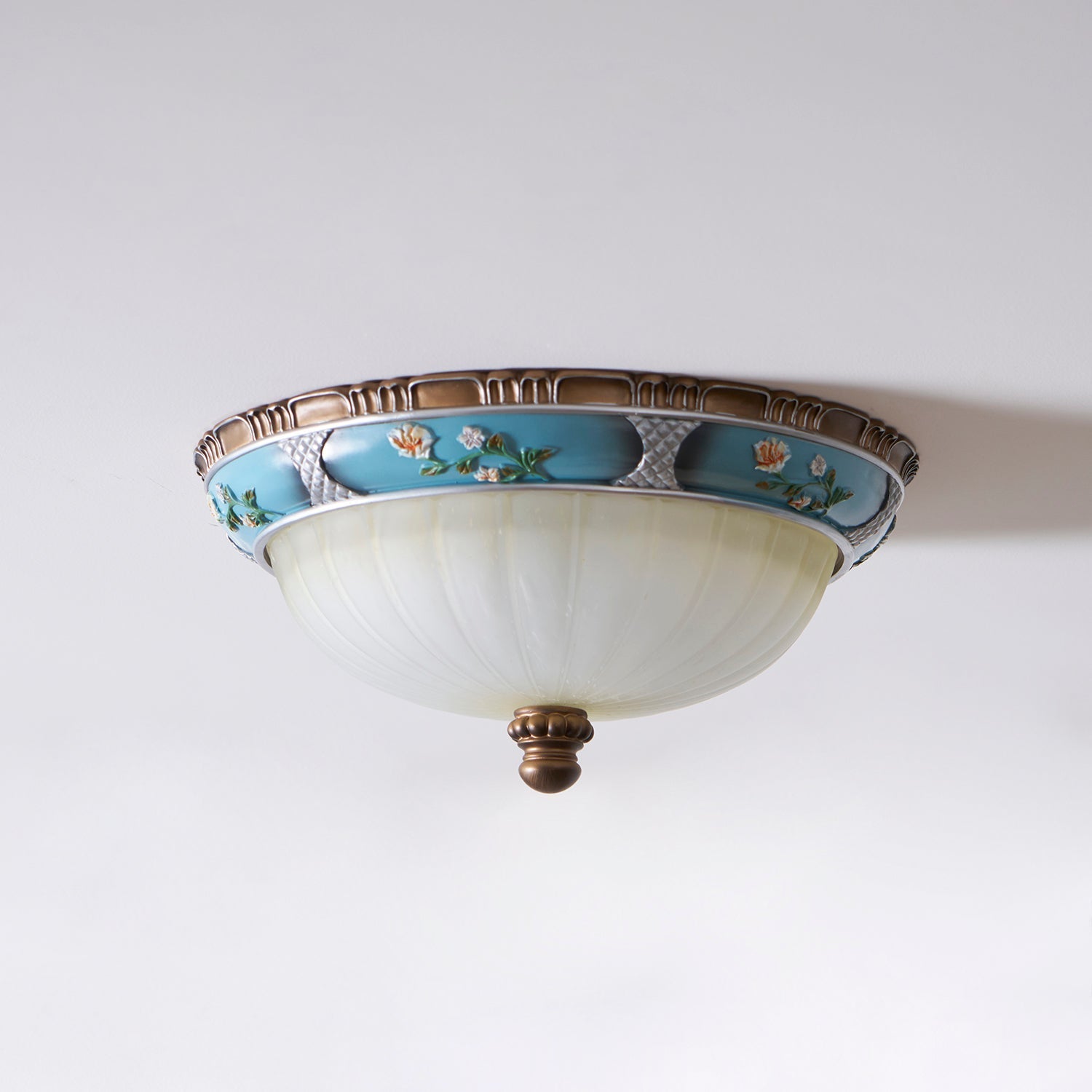 Duvall Ceiling Lamp Floral Recessed Vintage-Neutral Decor