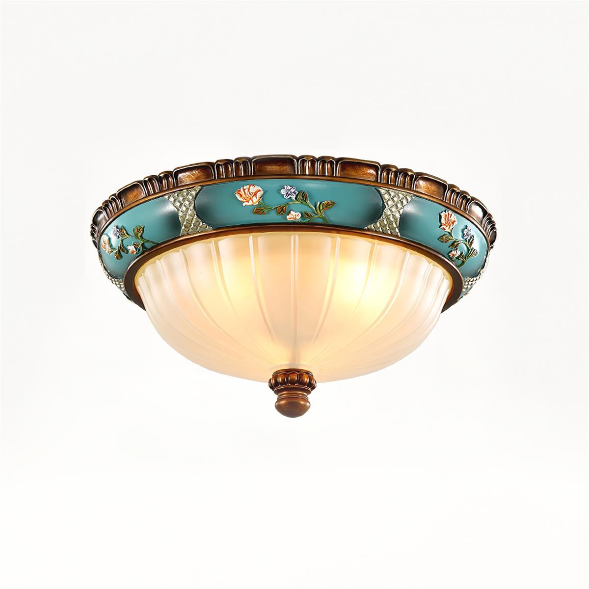 Duvall Ceiling Lamp Floral Recessed Vintage-Neutral Decor