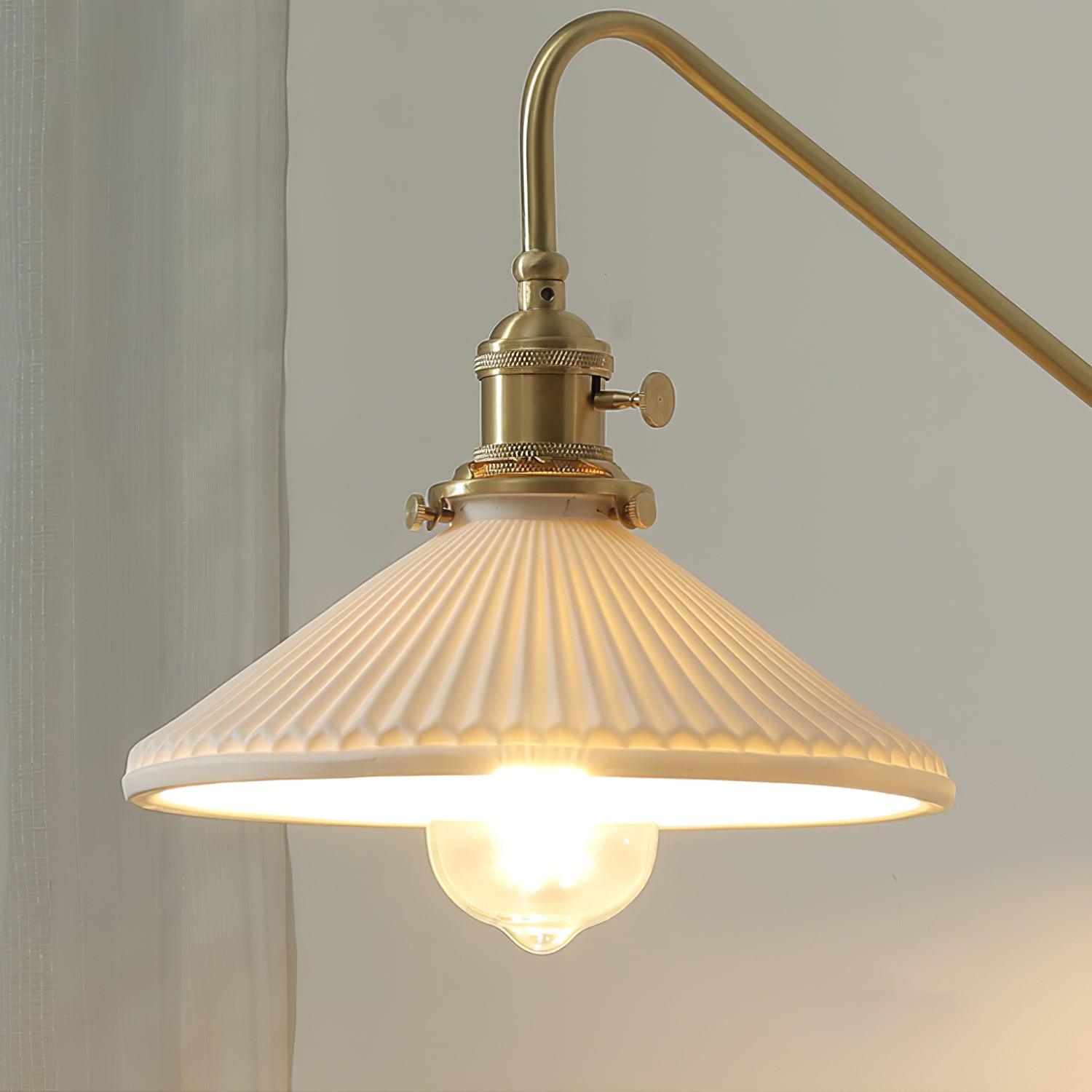 Fayel Pleated Shade Wall Lamp