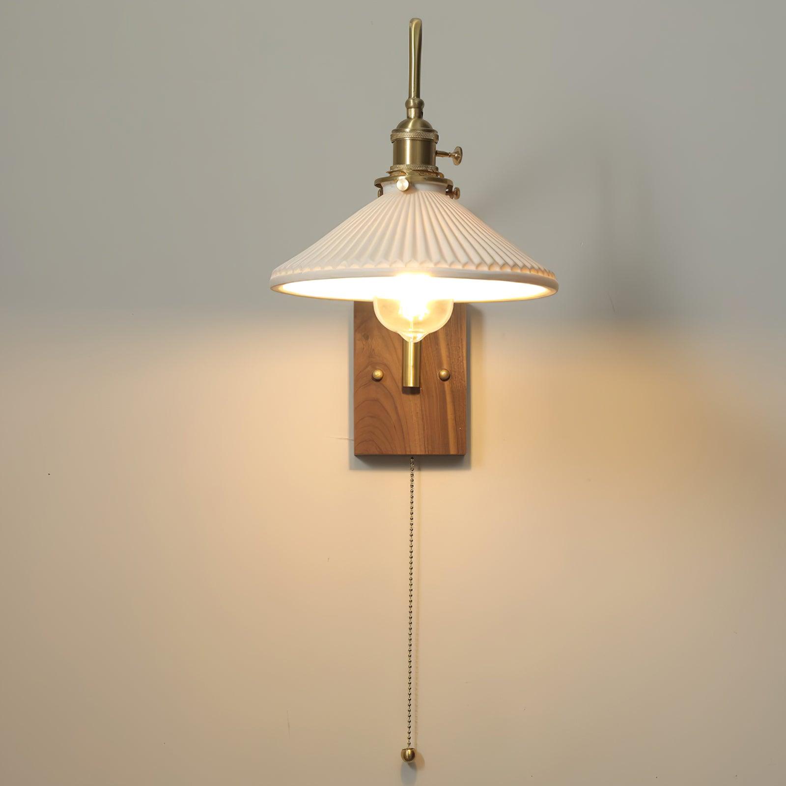 Fayel Pleated Shade Wall Lamp