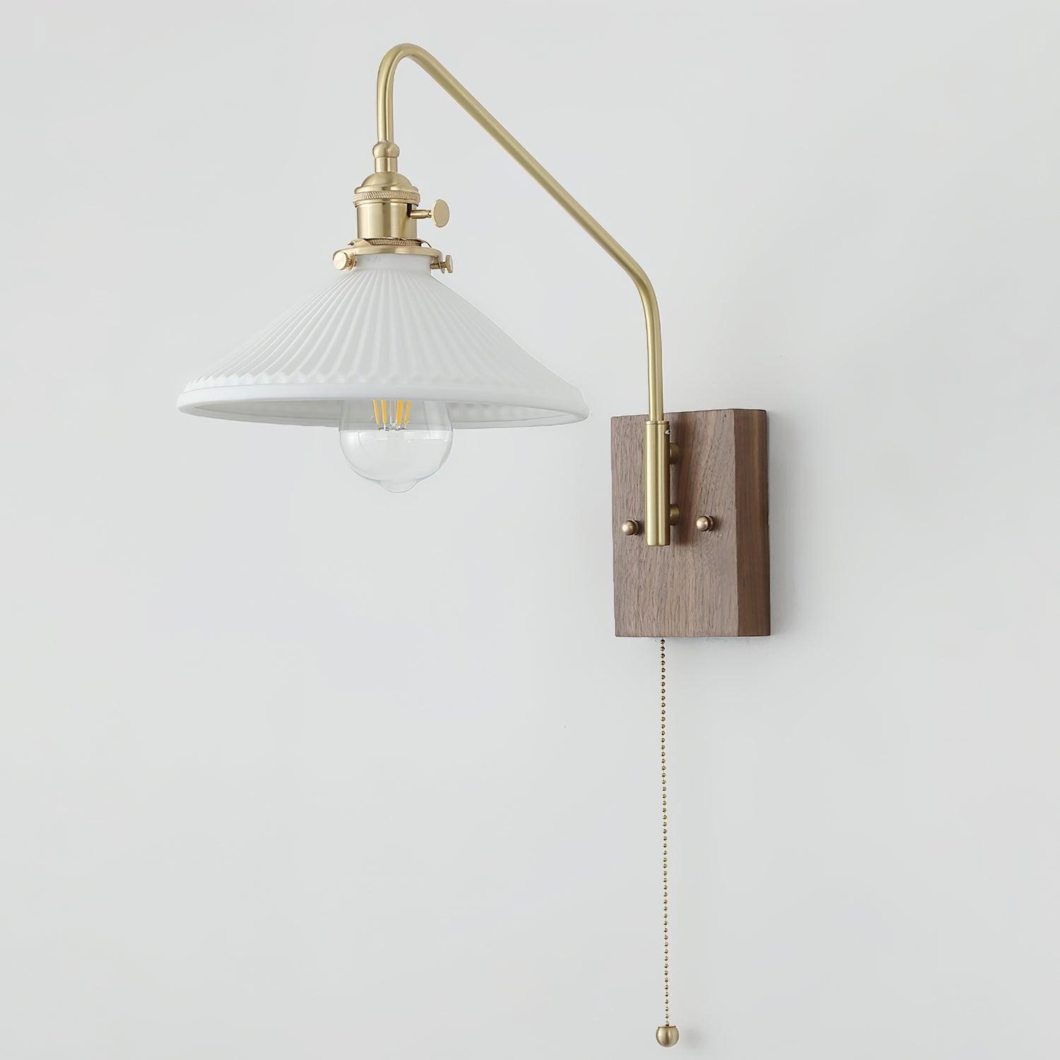 Fayel Pleated Shade Wall Lamp