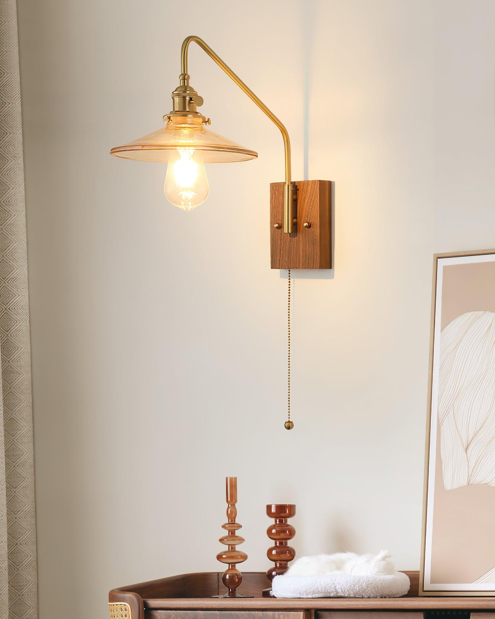 Fayel Pleated Shade Wall Lamp