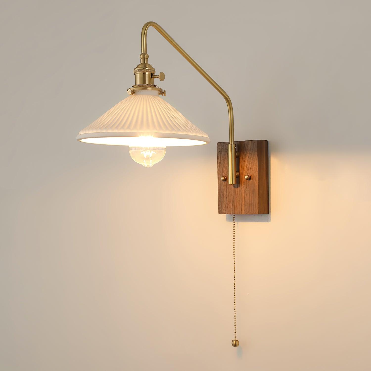 Fayel Pleated Shade Wall Lamp