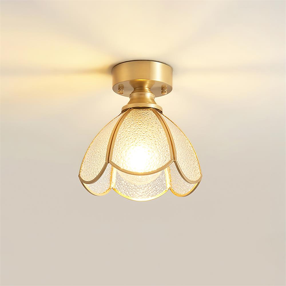 Nexo Tiffany Style Stained Glass Ceiling Light-Neutral Decor