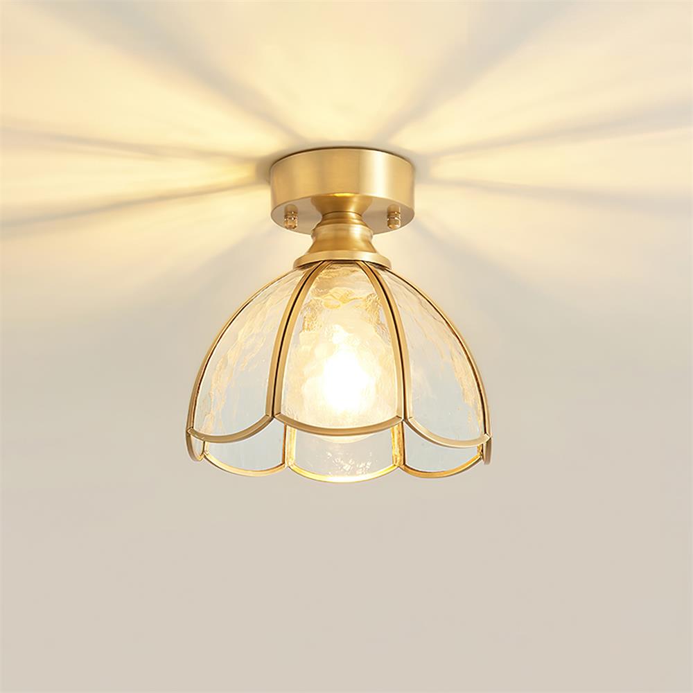 Civelle Tiffany Style Stained Glass Ceiling Light
