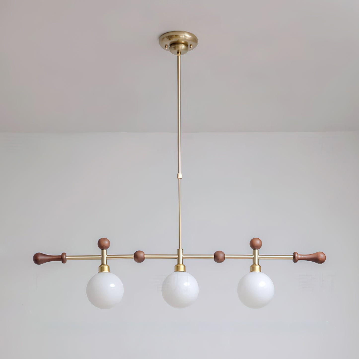 Chandelier Linear Globe LED/Incandescent for Dining Room Kitchen Island