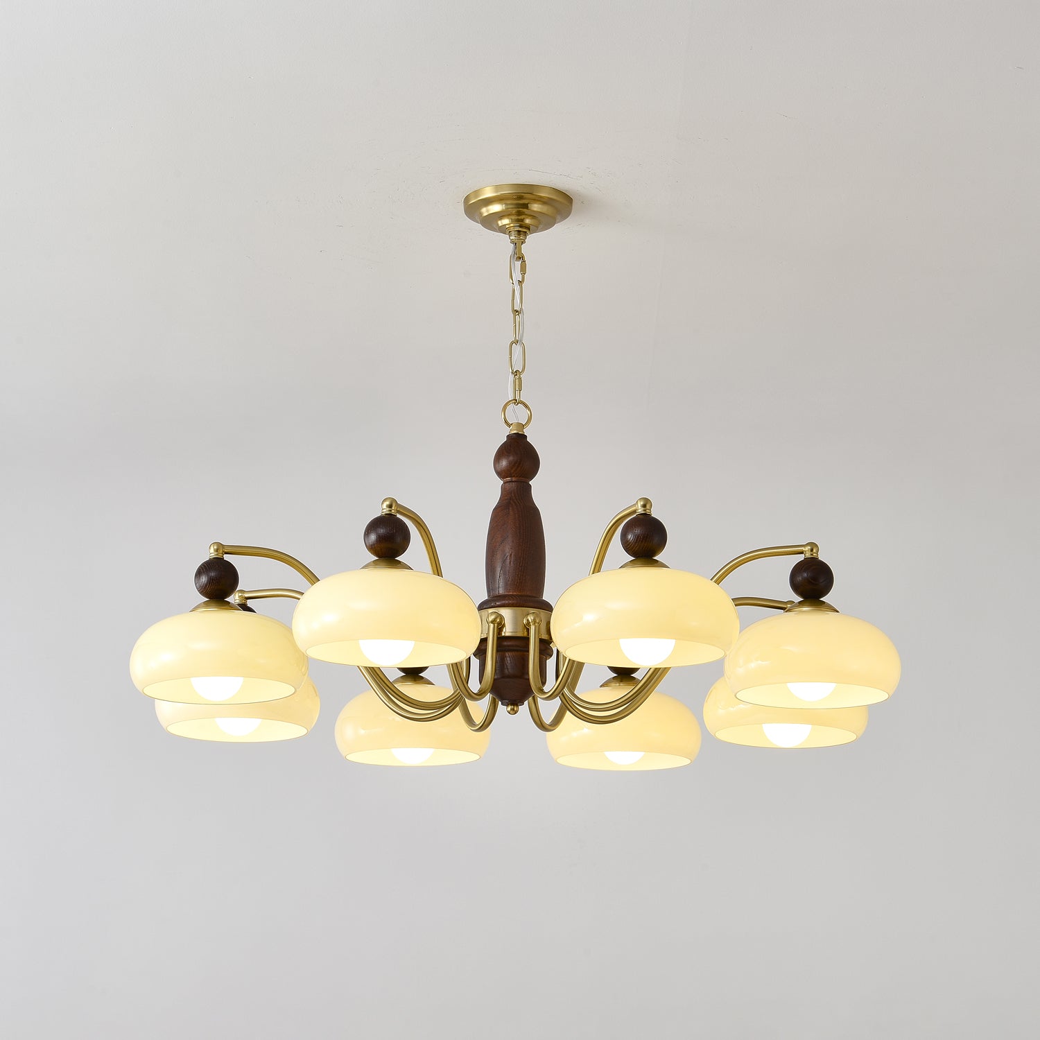 Aurora Chandelier Revival Crown Rustic-Neutral Decor