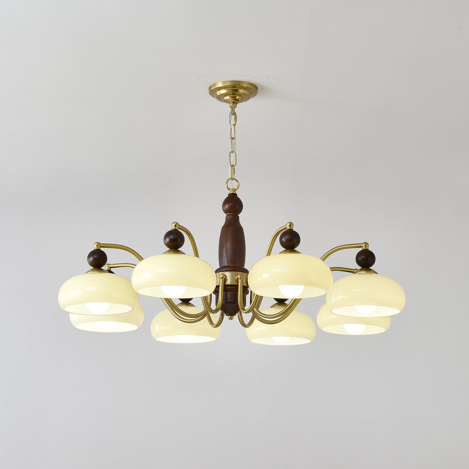 Aurora Chandelier Revival Crown Rustic-Neutral Decor