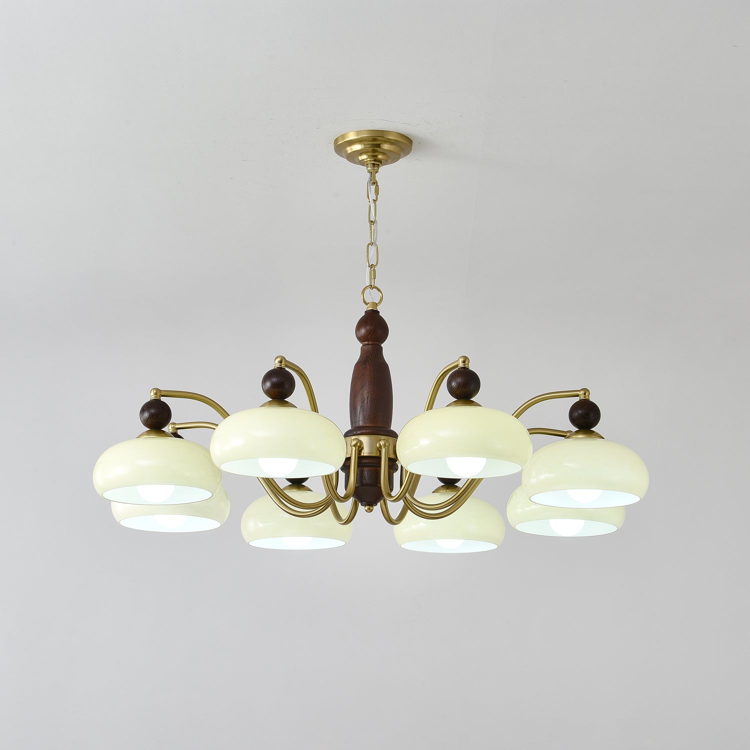 Aurora Chandelier Revival Crown Rustic-Neutral Decor