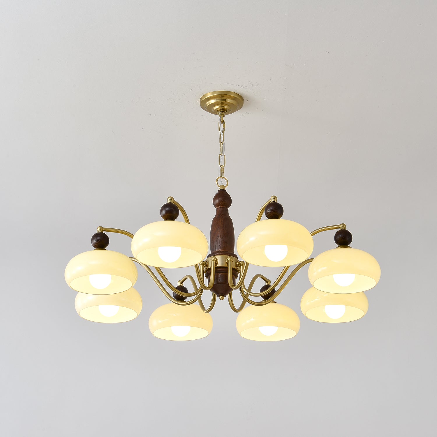Aurora Chandelier Revival Crown Rustic-Neutral Decor