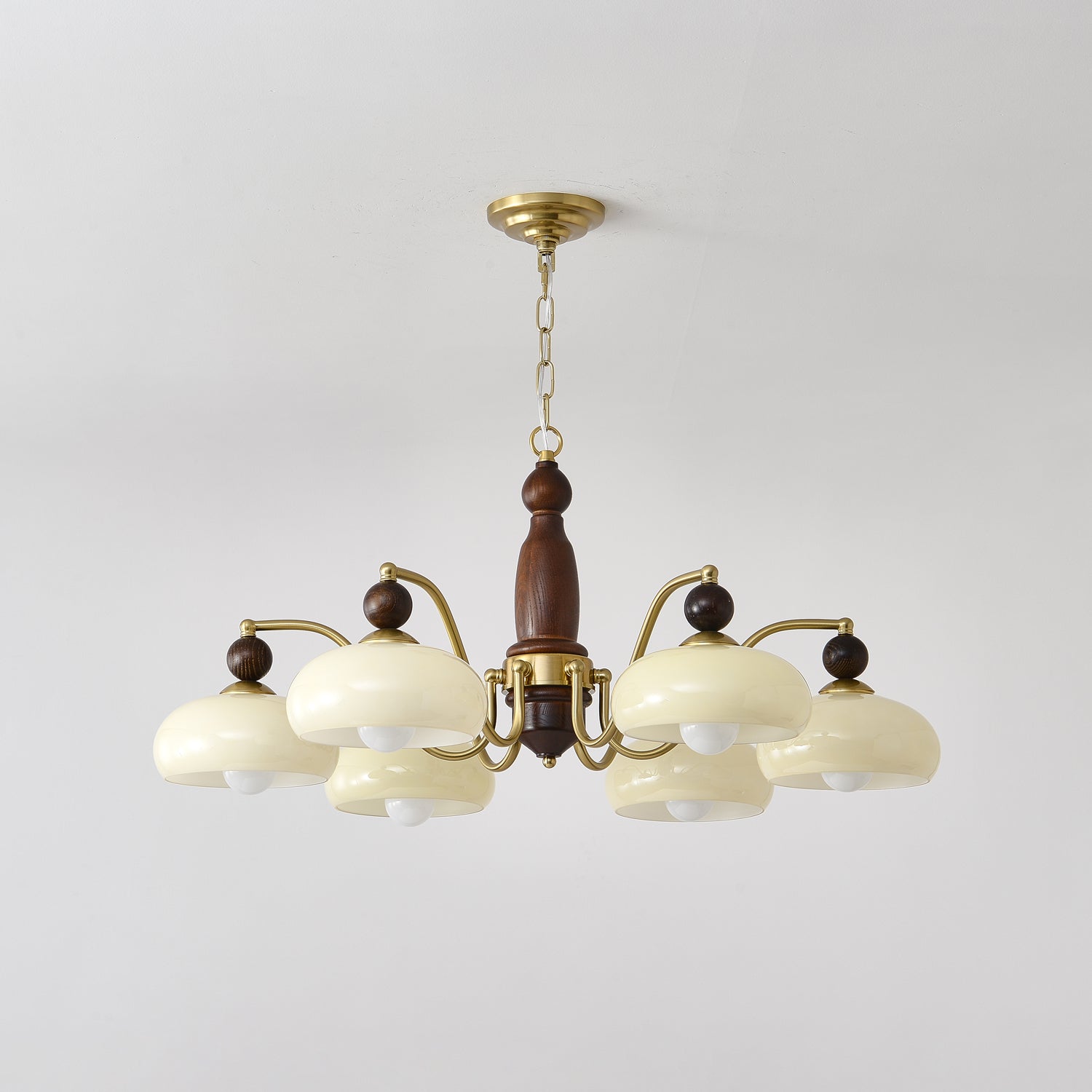 Aurora Chandelier Revival Crown Rustic-Neutral Decor