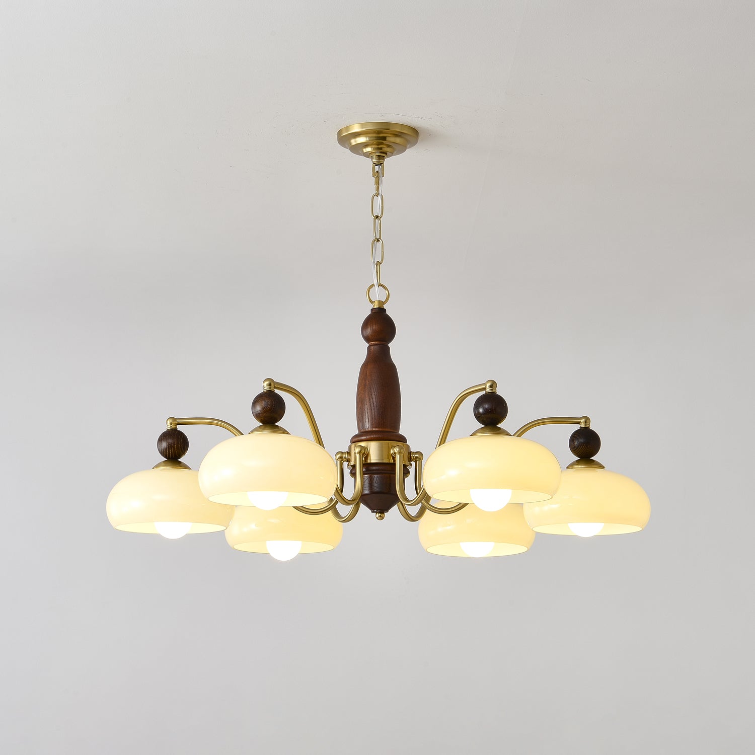 Aurora Chandelier Revival Crown Rustic-Neutral Decor