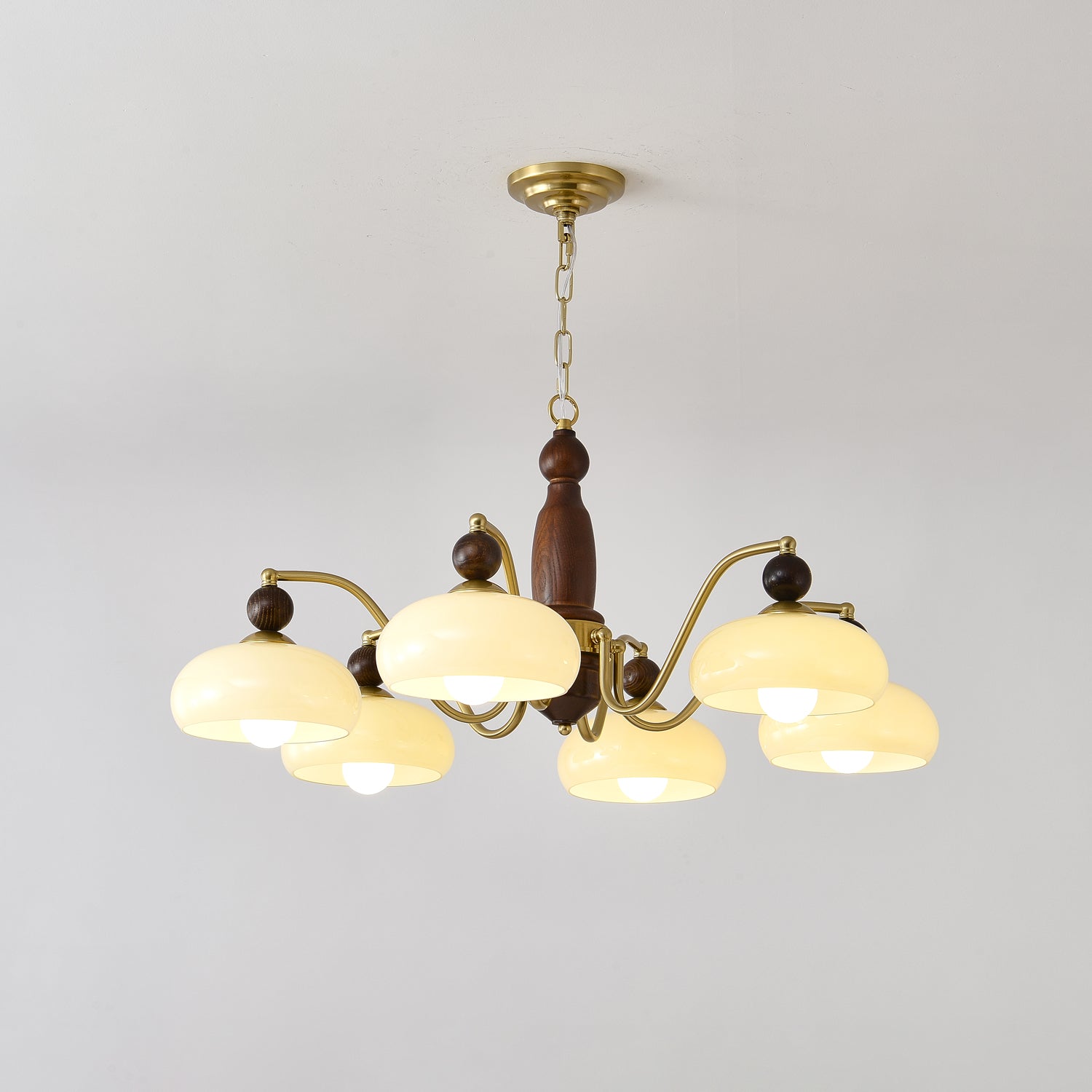 Aurora Chandelier Revival Crown Rustic-Neutral Decor