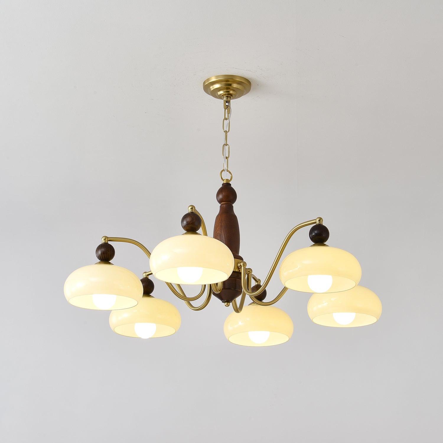 Aurora Chandelier Revival Crown Rustic-Neutral Decor