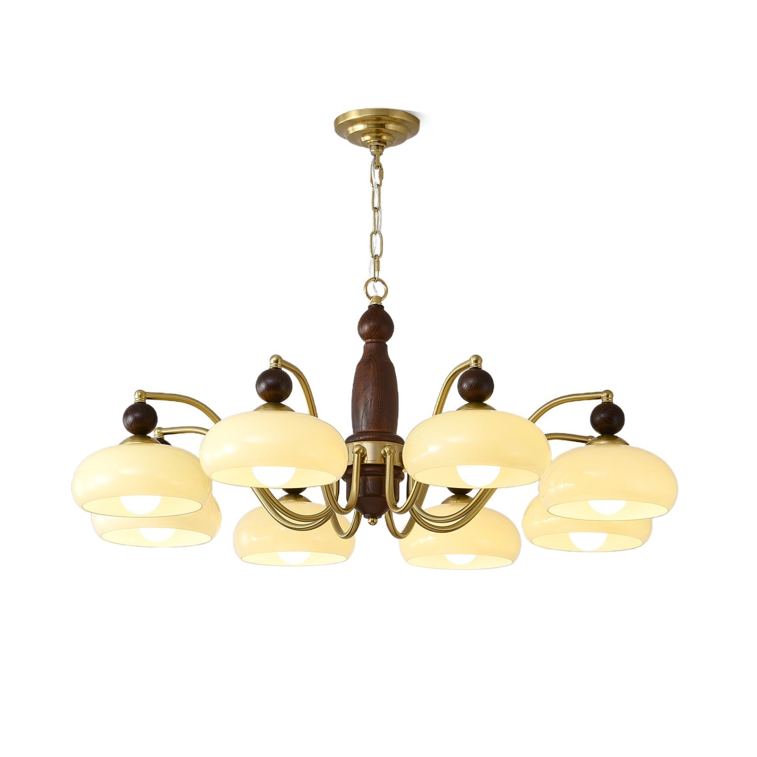Aurora Chandelier Revival Crown Rustic-Neutral Decor