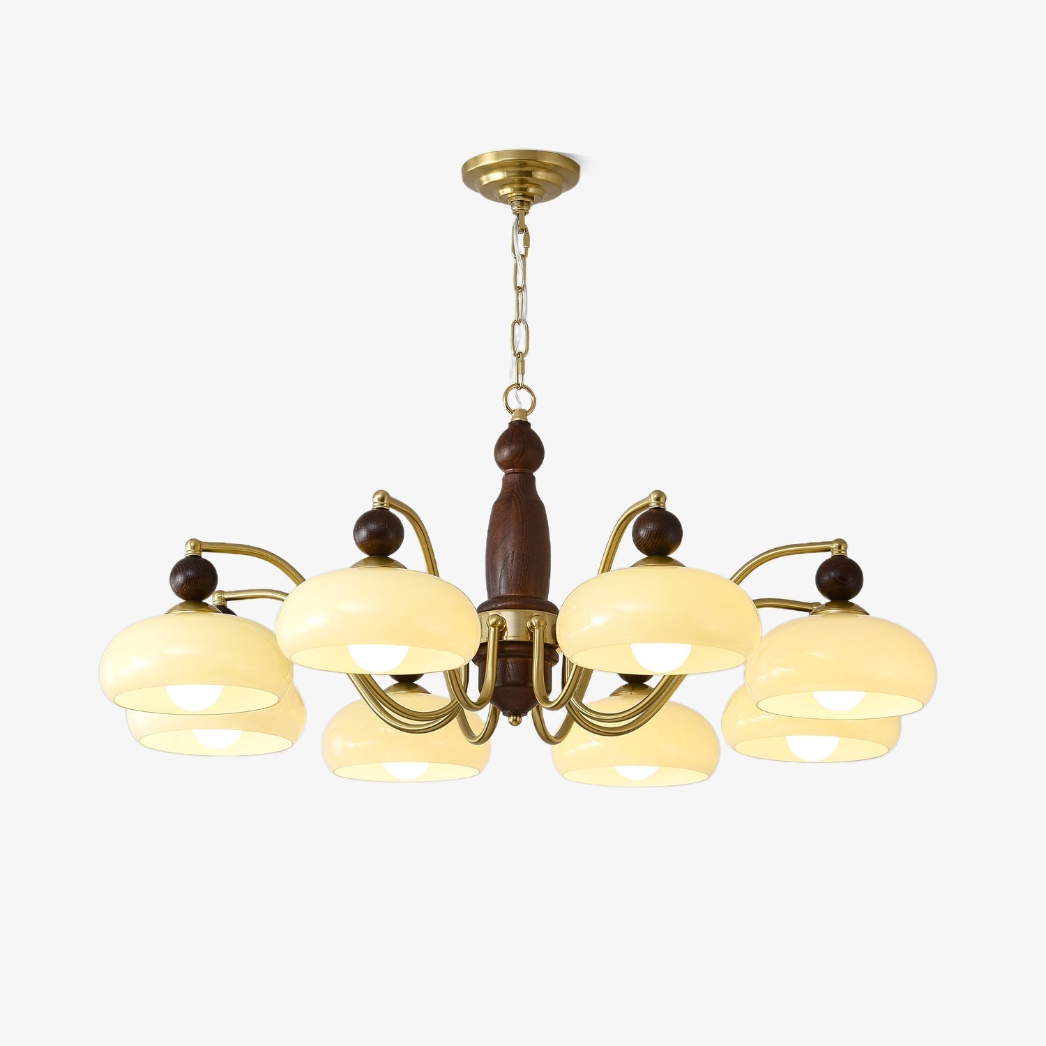 Aurora Chandelier Revival Crown Rustic-Neutral Decor