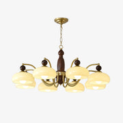 Aurora Chandelier Revival Crown Rustic-Neutral Decor