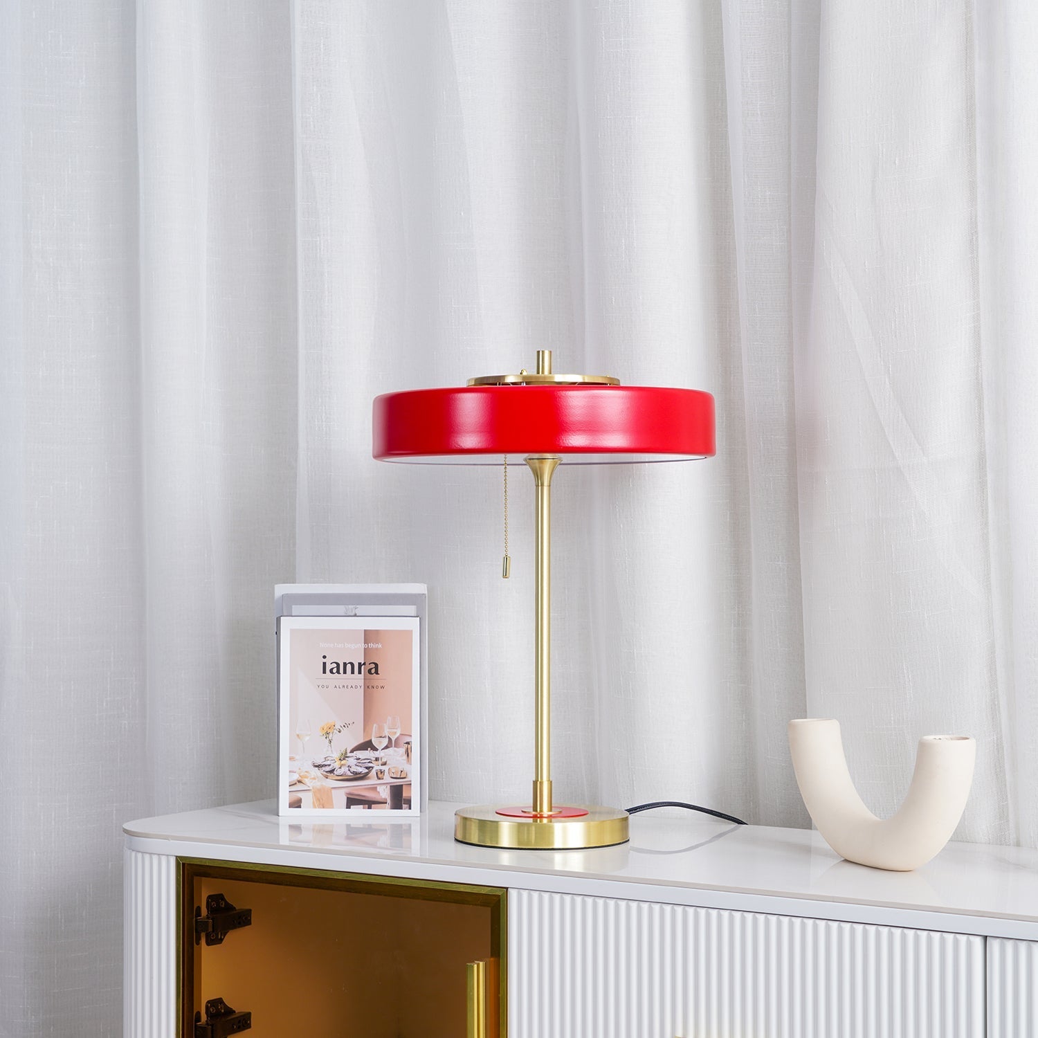 Paula Modern Table Lamp-Neutral Decor