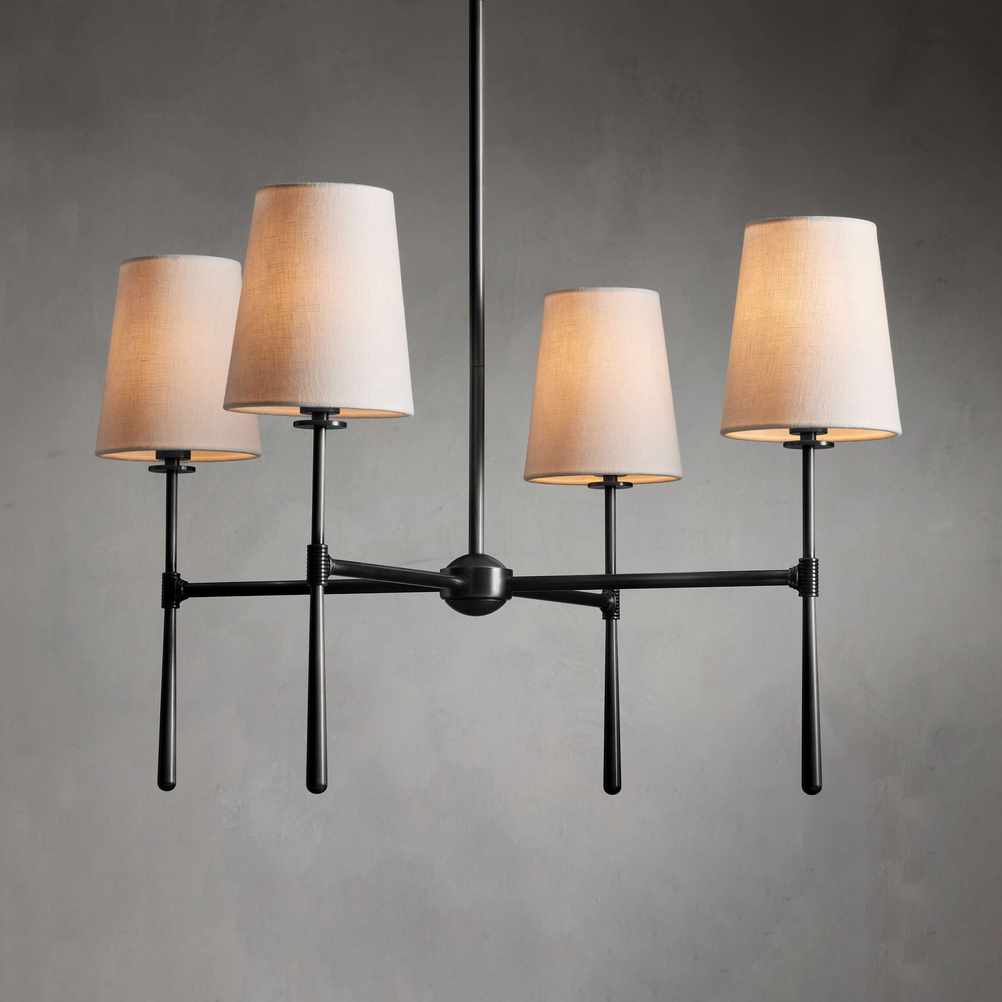 Aroa Round Chandelier-Neutral Decor