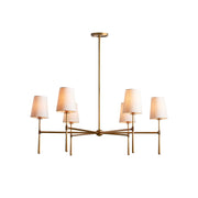 Aroa Round Chandelier-Neutral Decor