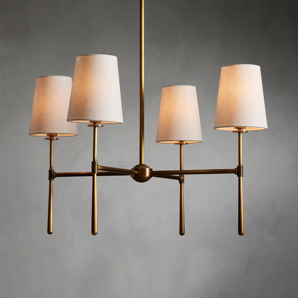 Aroa Round Chandelier-Neutral Decor