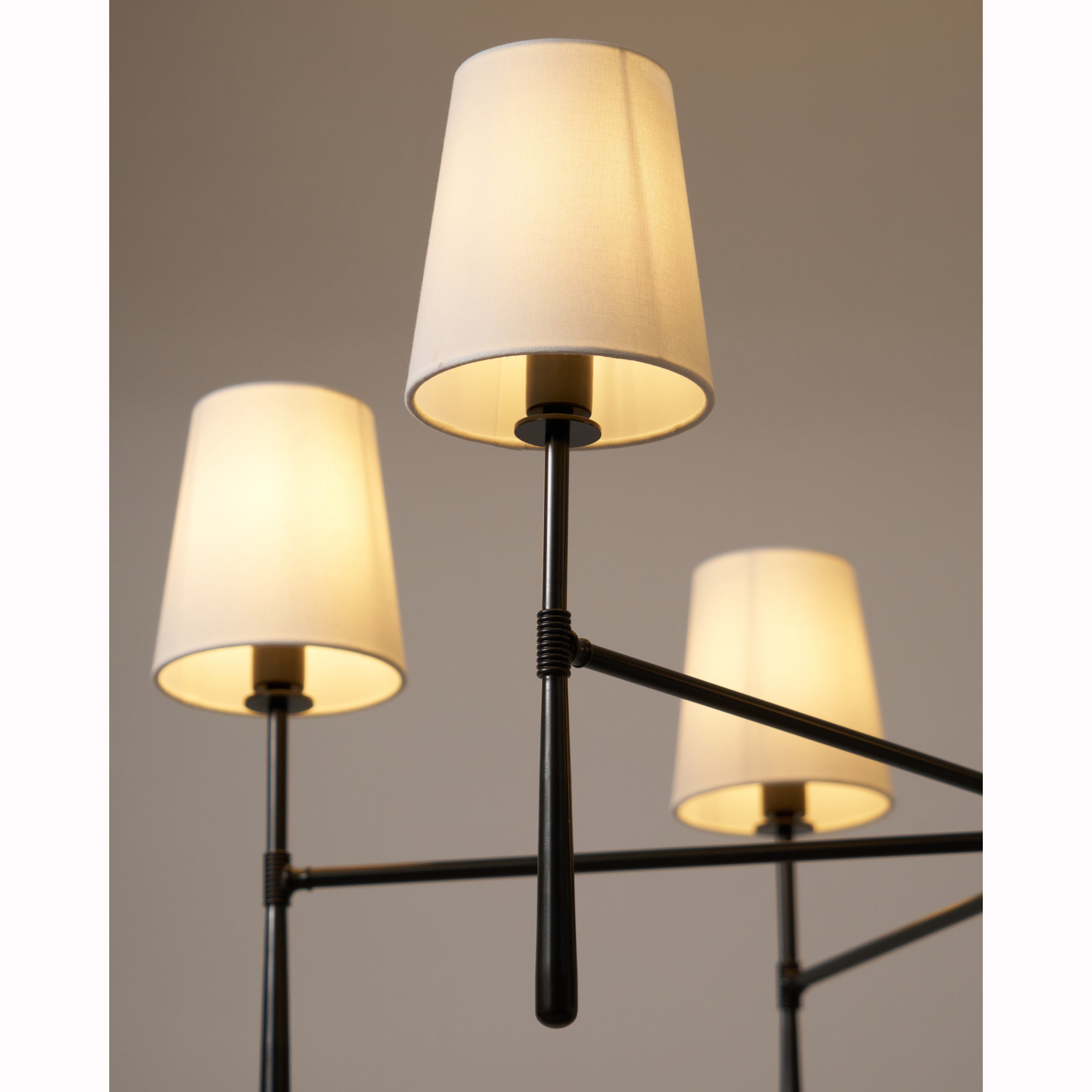 Aroa Round Chandelier-Neutral Decor