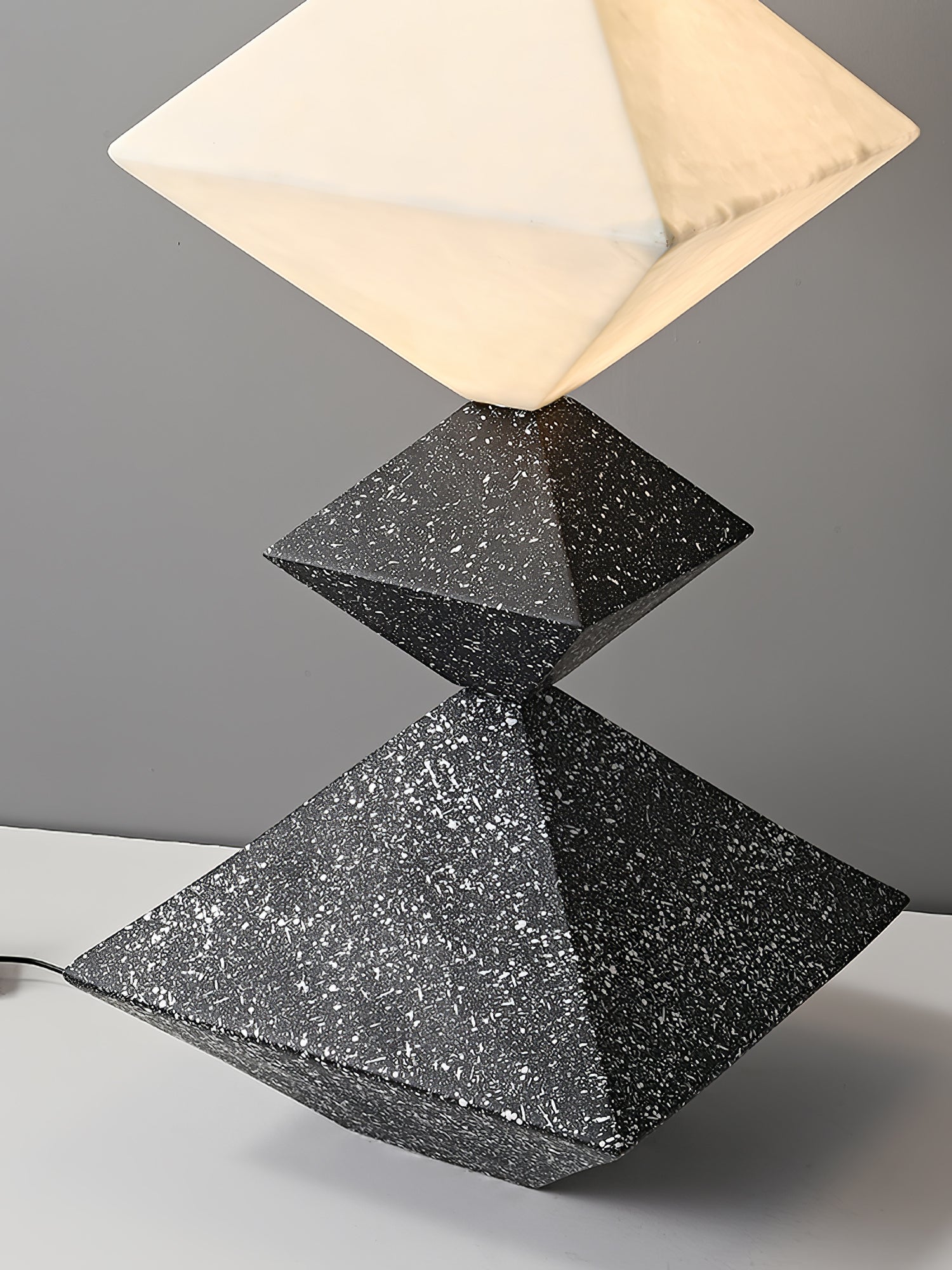 GeoGlow Rhombus Cube Floor Lamp-Neutral Decor