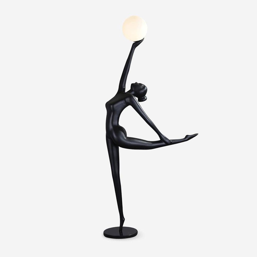 Lyrielle Ballerina Black Floor Lamp-Neutral Decor