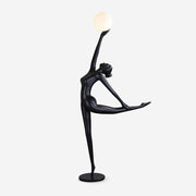 Lyrielle Ballerina Black Floor Lamp-Neutral Decor
