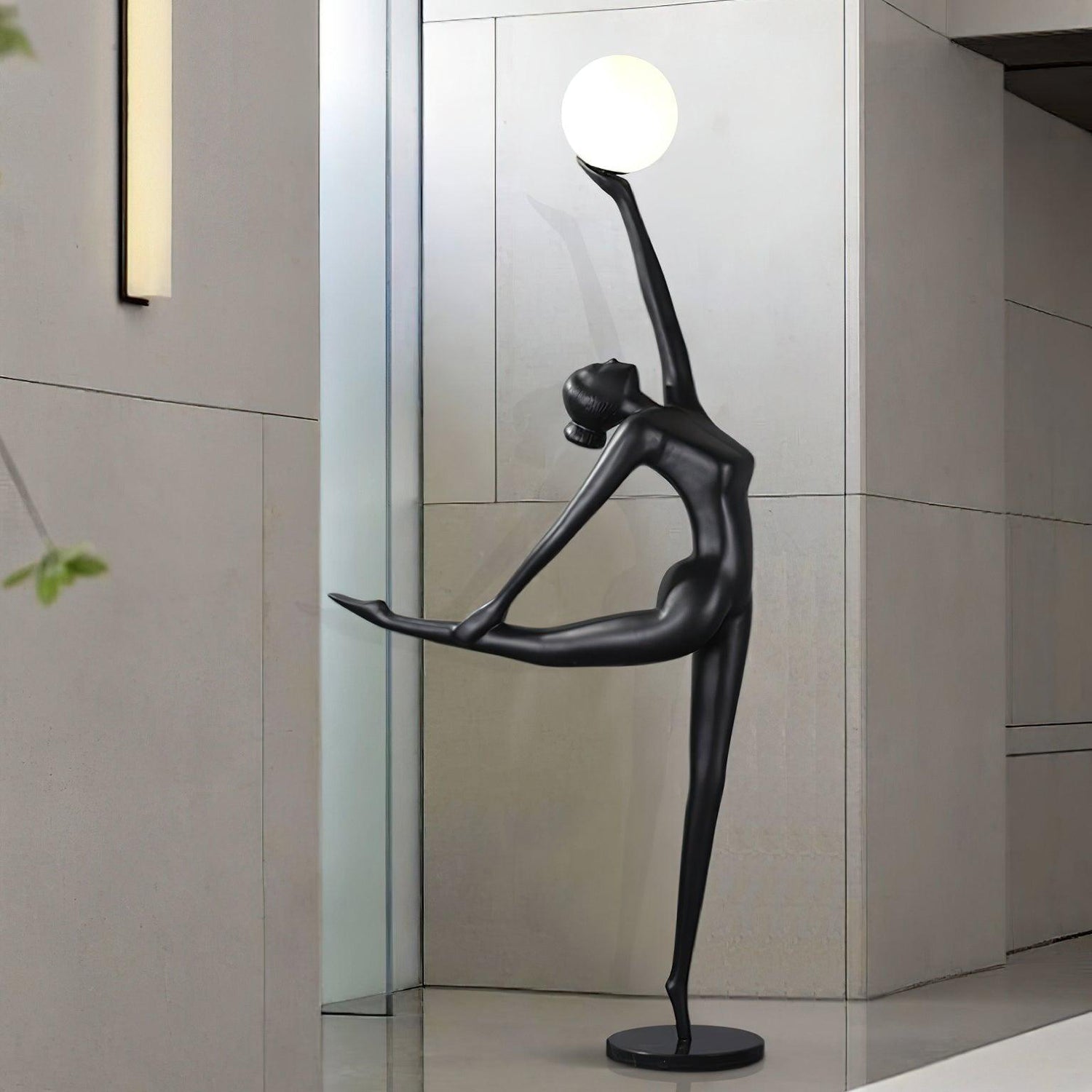 Lyrielle Ballerina Black Floor Lamp-Neutral Decor