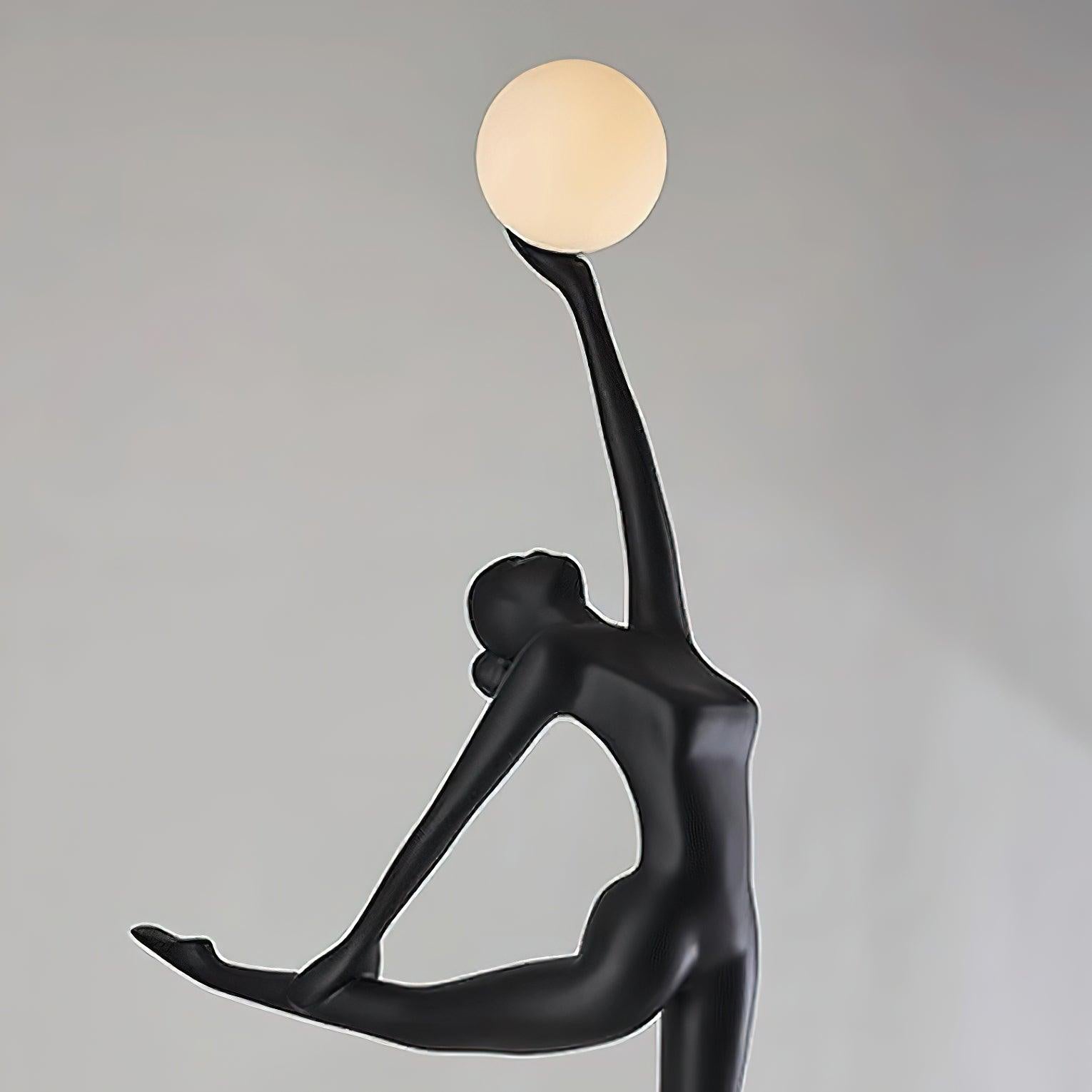 Lyrielle Ballerina Black Floor Lamp-Neutral Decor
