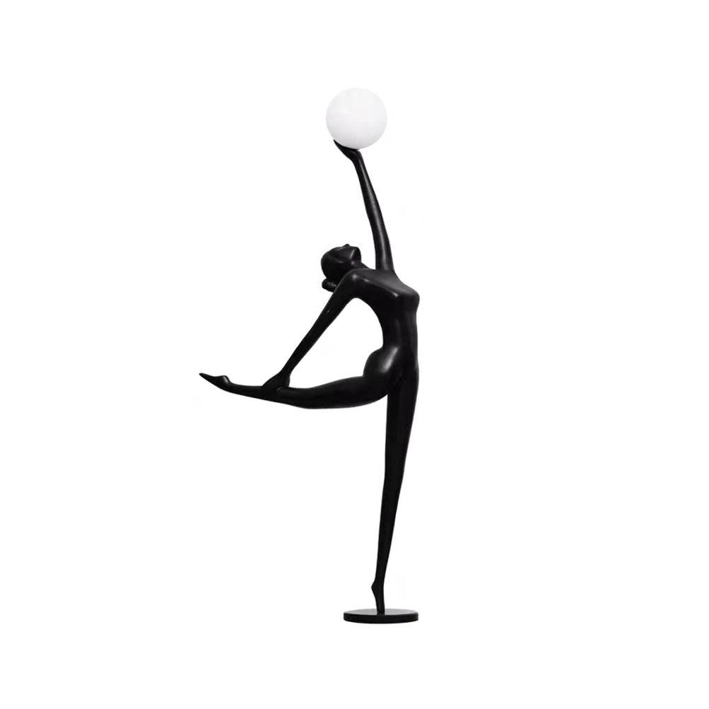 Lyrielle Ballerina Black Floor Lamp-Neutral Decor
