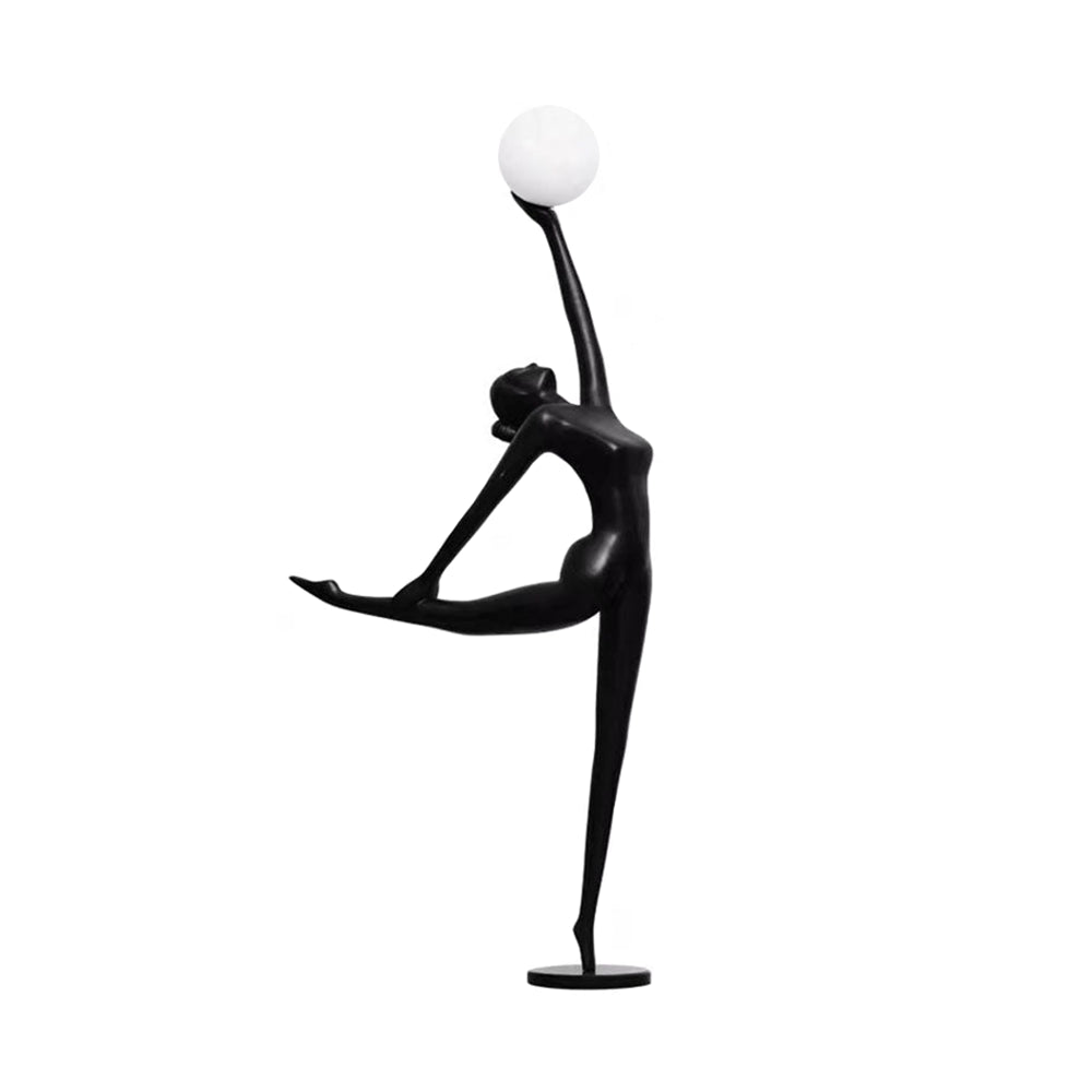 Lyrielle Ballerina Black Floor Lamp-Neutral Decor